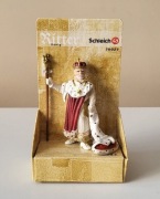Schleich król z berłem figurka model wycofany
