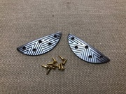 Francuskie czubki - żabki do butów - dla Dandysa