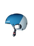 KASK ROWEROWY DZIECIĘCY UVEX KID 3 CC r. 51-55 CM NIEBIESKI/SZARY