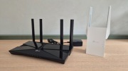 TP LINK Archer AX20 (AX1800) + RE605X (Router + wzmacniacz)
