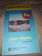 OSTRÓDA-Plan miasta