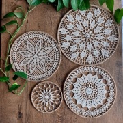 Ozdoba na ścianę w stylu boho