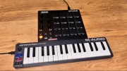 AKAI MPD218 + M-Audio Keystation Mini 32 MK3
