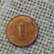 Niemcy RFN 1 pfennig 1991 D