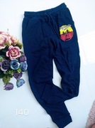 Spodnie dresowe dla chłopca 134 ze ściągaczami 