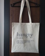 Eko torba ręcznie malowana torba materiałowa na zakupy shopper bag