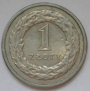 Polska 1 złoty 1990 - F37   -    Ys