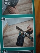 Regulowany przymiar i skrzynka uciosowa 70 mm Wolfcraft