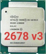 Xeon E5 2678 v3 Lga 2011-3 2,5Ghz - 3,3Ghz X99 