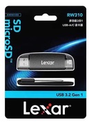 Czytnik kart pamięci Lexar Dual Slot USB-A/C RW310X  microSD/SD USB 3.1