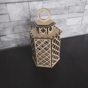 Lampion, latarnia ze sklejki