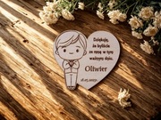 Magnes na lodówkę - Podziękowanie dla gości - Pierwsza Komunia Święta 