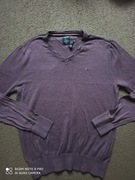 Sweter bawełniany cienki Hilfiger denim L 