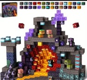 Magnetyczne klocki lawa,minecraft 