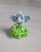 Figurka Kinder Koala z odciskiem na papierze