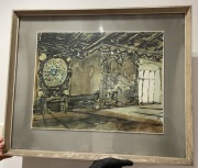 Obraz Polskie wnętrze barokowe S.Noakowski 1965