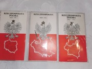Mapa Rzeczpospolita Polska 1992 1934 1770 r
