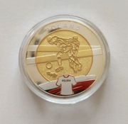 Medal   w piłce nożnej Polska-Ukraina 2012