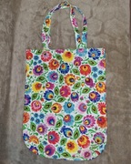 Torba materiałowa w kwiaty