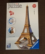 Puzzle 3D Wieża Eiffla Jak Nowe