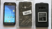 Samsung Galaxy Xcover 3 z zapasową  baterią i nowym etui-pokrowcem