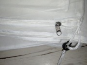 pokrowiec  biały 196x237 cm  białe tło 392x237 cm