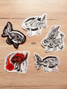 Zestaw naklejek rybki