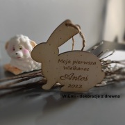 Moja pierwsza Wielkanoc zawieszka lub magnes imię