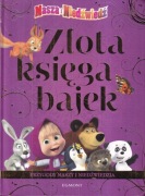 Masza i Niedźwiedź Złota Księga Bajek + puzzlowa książka Kim dziś zostanę