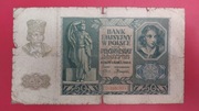 Banknot 50 zł z 1940r