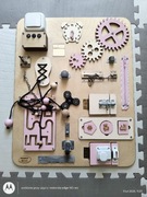 Tablica manipulacyjna MAXi NaaNaa Wood