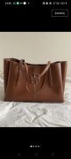 Torebka BOSS damska brązowa duża shopper elegancka skóra eko HIT