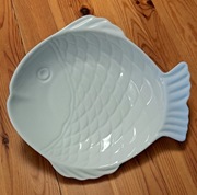 Półmiski - ryby - porcelana
