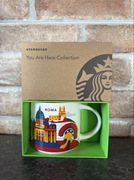 Piękny kolekcjonerski kubek Starbucks Rome Roma Rzym You Are Here 414ml