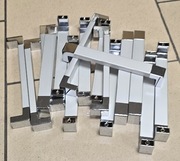 Uchwyt meblowy srebrny