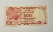 100 Rupii Indonezja - Gołąb i Historyczny Budynek