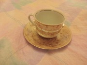 Porcelanowa filiżanka ze spodkiem 