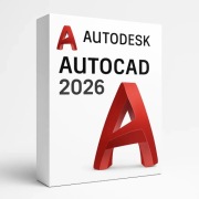 Autodesk AutoCAD 2026, 3 lata, 1 komputer / licencja ESD