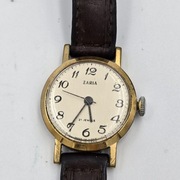 Zegarek damski Zaria 21 jewels vintage ZSRR złocony do renowacji retro
