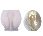 ANIELSKA PARA Walentynki Ślub forma silikonowa 10.4*10.4 do Świec Odlewów 