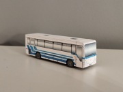 Jelcz L100A. 1:87 autobus podmiejski turystyczny Model kartonowy ciężarówka
