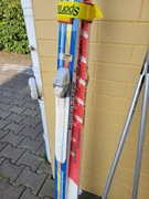 Narty biegowe Double crown Salomon SNS łuska kijki