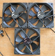Wentylatory do pc Fractal 140mm i Corsair 120mm.