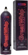 Zasobnik gazu N2O Great Whip – „wesoła śmietana” 640g, podtlenek azotu