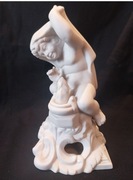 Porcelana nymphenburg figurka putto fire 30s 