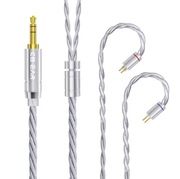 Przewód do słuchawek IEM HiFi KBEAR ST20 miedź OCC 2-pin 0,78mm wtyk 4,4mm