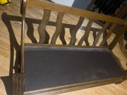 sofa dębowa x2 170x70 i 120x70