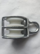 Bloczek do lin podwójny 40mm