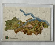 Puzzle turystyczne Provincia di Lecco Włochy – 48 sztuk – nowy zestaw