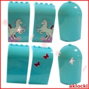 LEGO Firends PANEL 4 x 2571 +2 x 6059 Przyczepa 3186